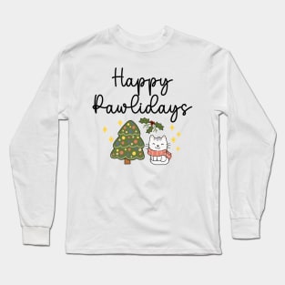 Happy Pawlidays Long Sleeve T-Shirt